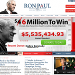 Strona Rona Paula działa na WordPressie