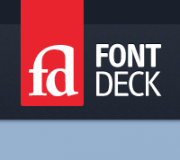 Oryginalna typografia na stronie dzięki Fontdeck.com