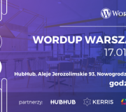 Przyjdź dziś na WordUp w Warszawie!